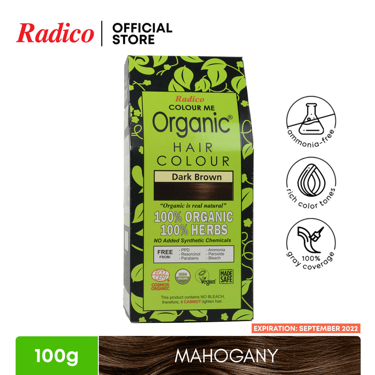 RADICO Organic Hair Color - Mahogany (100g)