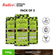 RADICO Organic Hair Color Starter Kit Pack of 3 (100g)
