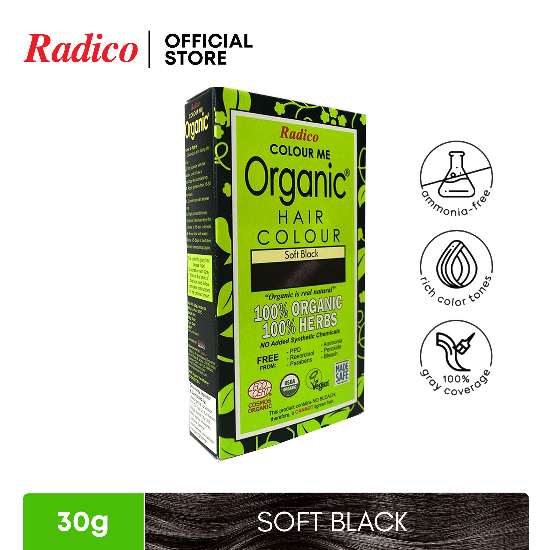 Organic hair dye discount